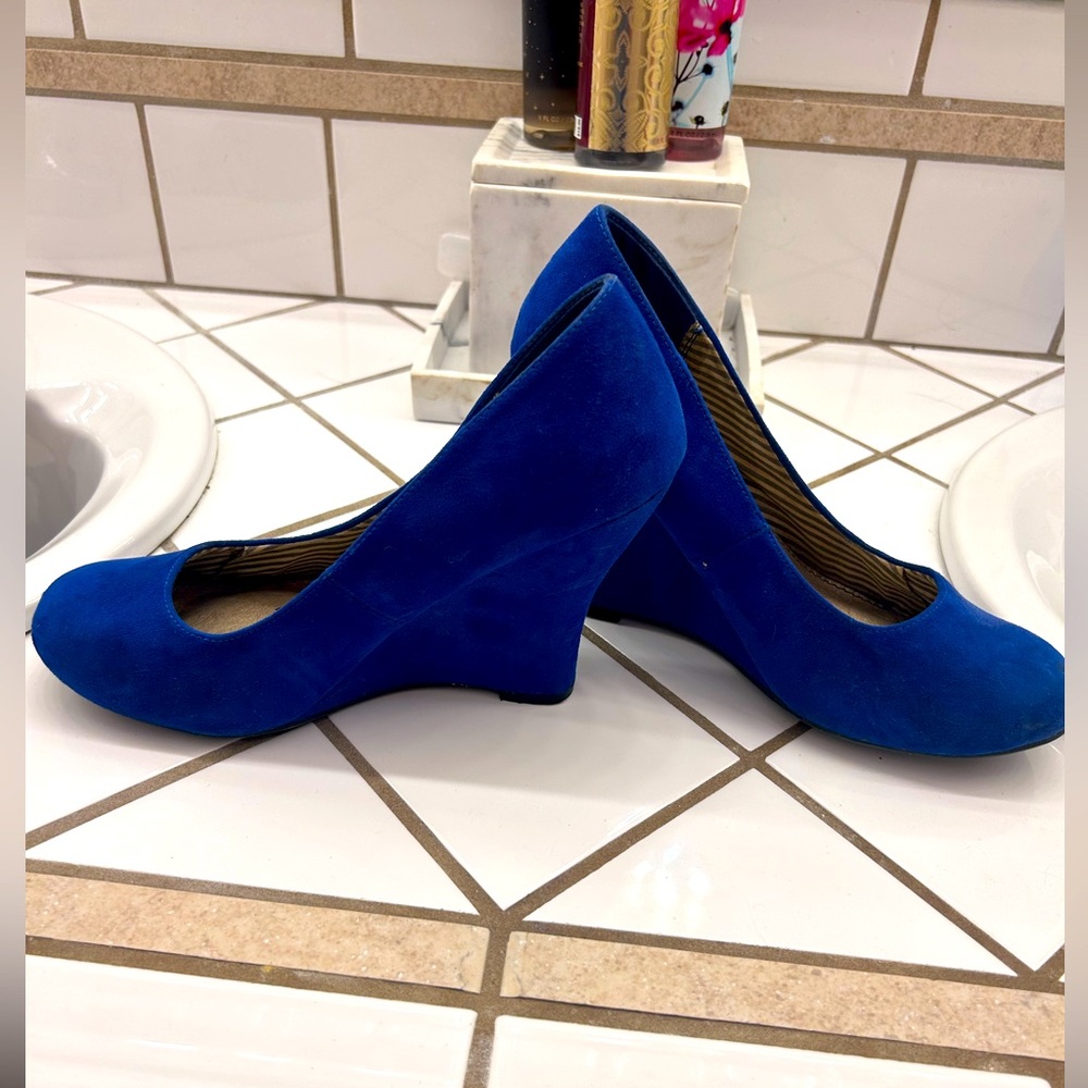 Blue wedges